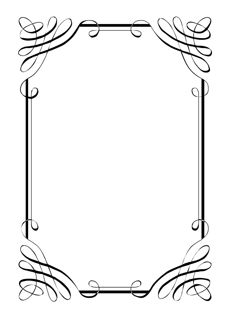free wedding clipart borders and frames