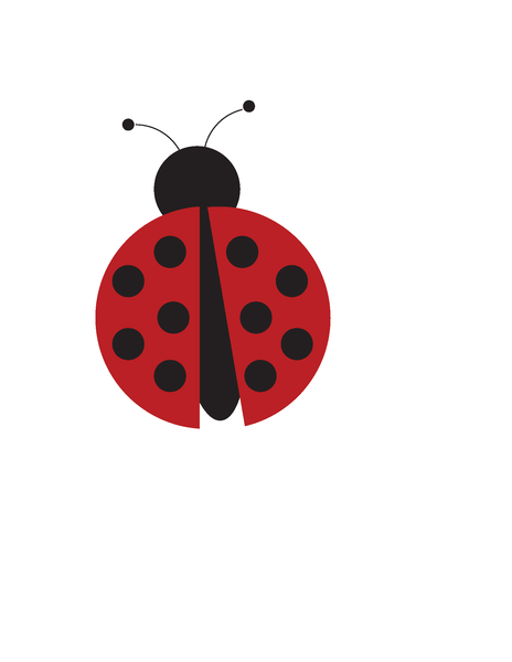 Ladybug Silhouette | Clipart library - Free Clipart Images