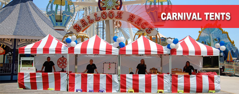 Carnival Party Tents: Custom Carnival Booths, Carnival Canopies 