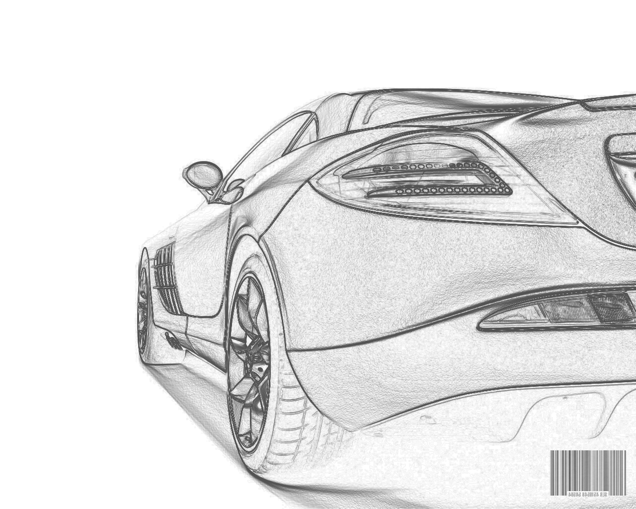 Lamborghini Egoista Concept Car Drawing #1 Digital Art by CarsToon Concept  - Pixels