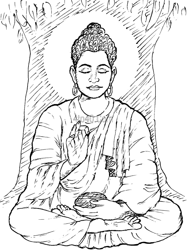 Gautam Buddha Gif images