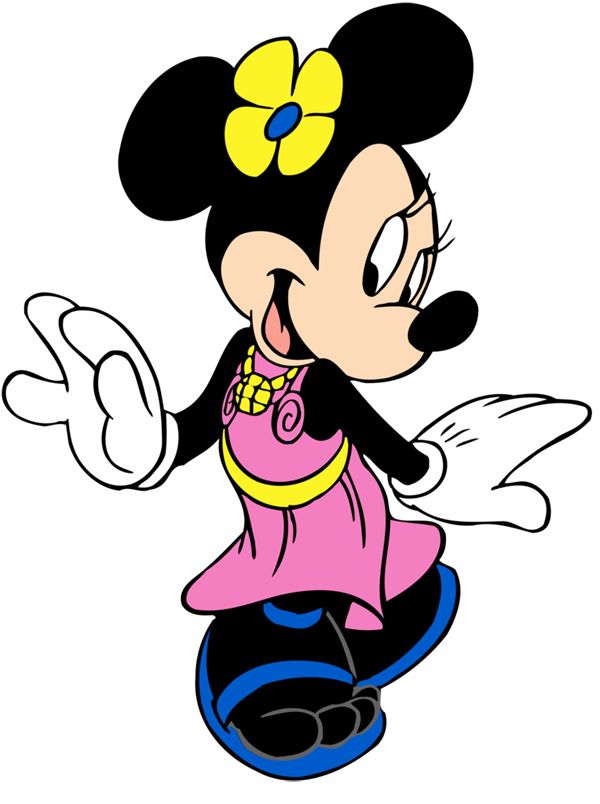 Pink Minnie Mouse | minnie mouse clipart | Minnie Mouse | Clipart library