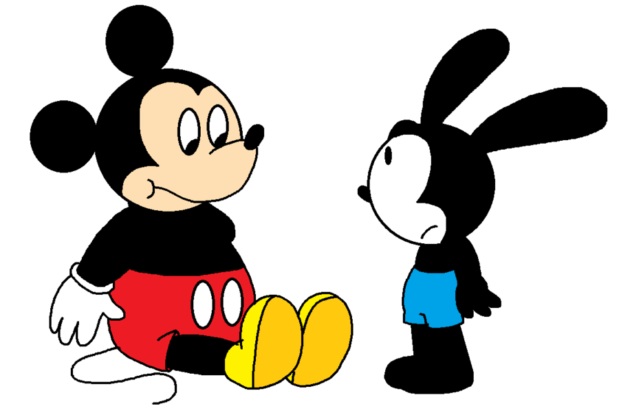 Clipart library: More Like Vector - Feral Mickey by Drewdini
