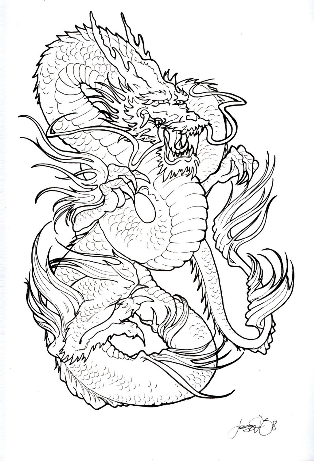Temporary Tattoo Japanese Dragon Irezumi Tattoos Art Waterproof Shoulder  Sticker | eBay