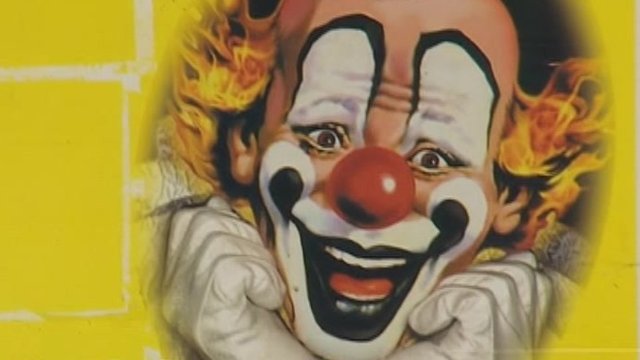 Creepy Clown Artwork - Bold Street Graffiti Style