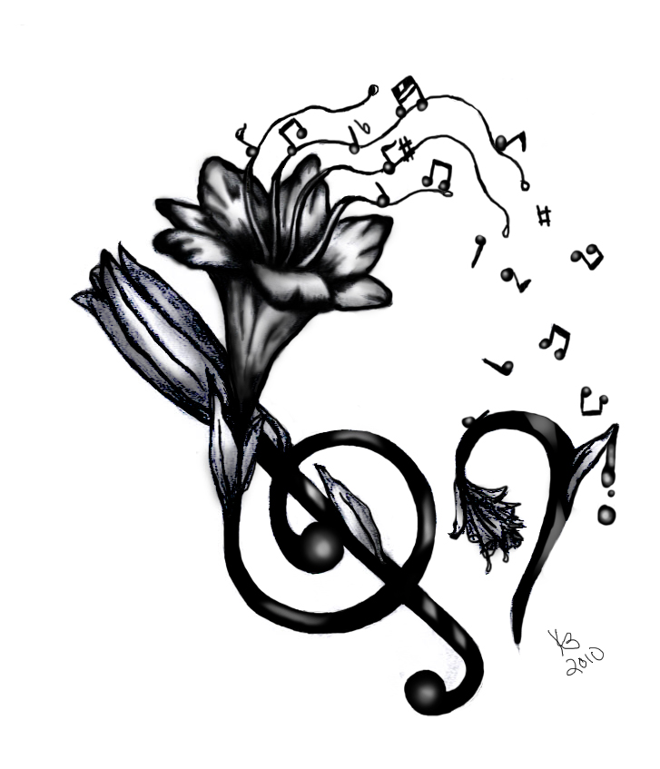 1678 Music Notes Tattoo Images Stock Photos  Vectors  Shutterstock