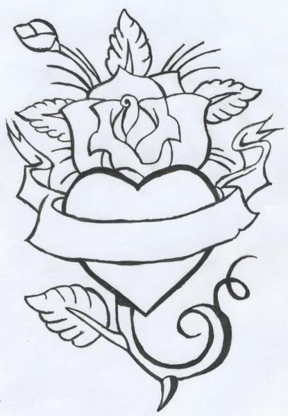 Update more than 76 heart and rose tattoo  thtantai2