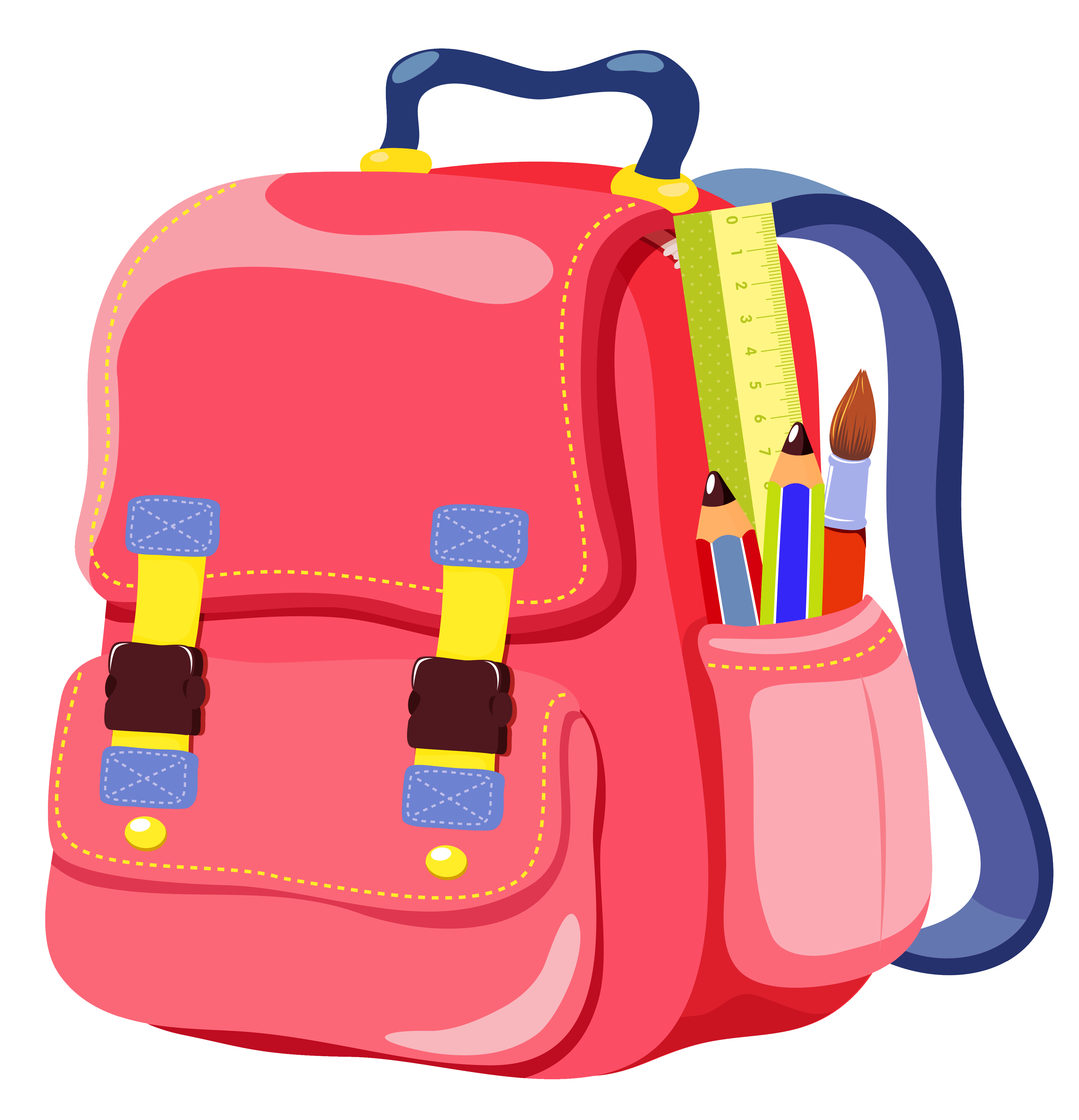 School Bag Clip Art – Cliparts