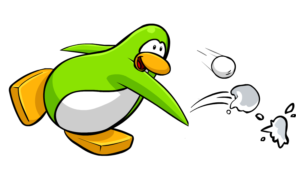 Image - PenguinSnowballs.png - Club Penguin Wiki - The free 
