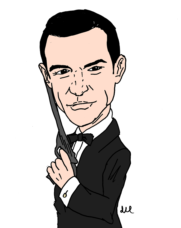 sean connery cartoon - Clip Art Library