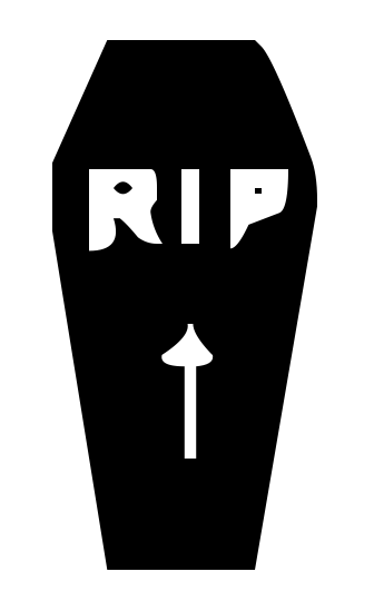 RIP Coffin Clip Art Download