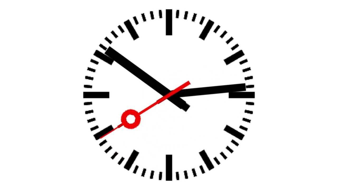 Clock animation - YouTube