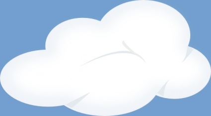 Download Set Of Soft Clouds clip art Vector Free