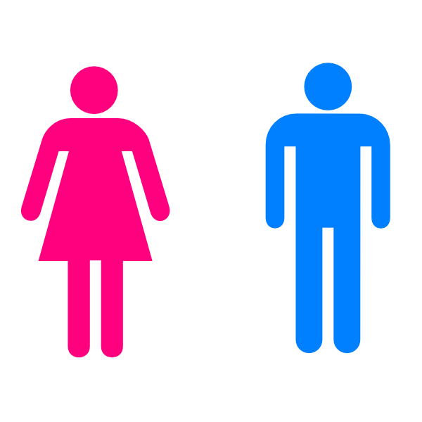 female bathroom symbol png - Clip Art Library
