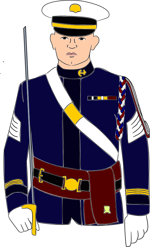 Navy Man Drawing Clip Art Library