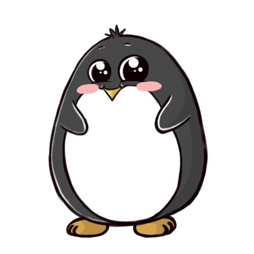 How to Draw a Cartoon Penguin: 6 Steps (with Pictures) - wikiHow