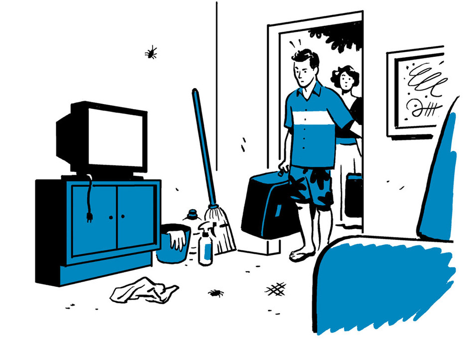 Messy Living Room Before Deep Cleaning - Visual Guide