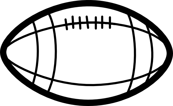 American Football Illustration - Free Line Art for Sports Content