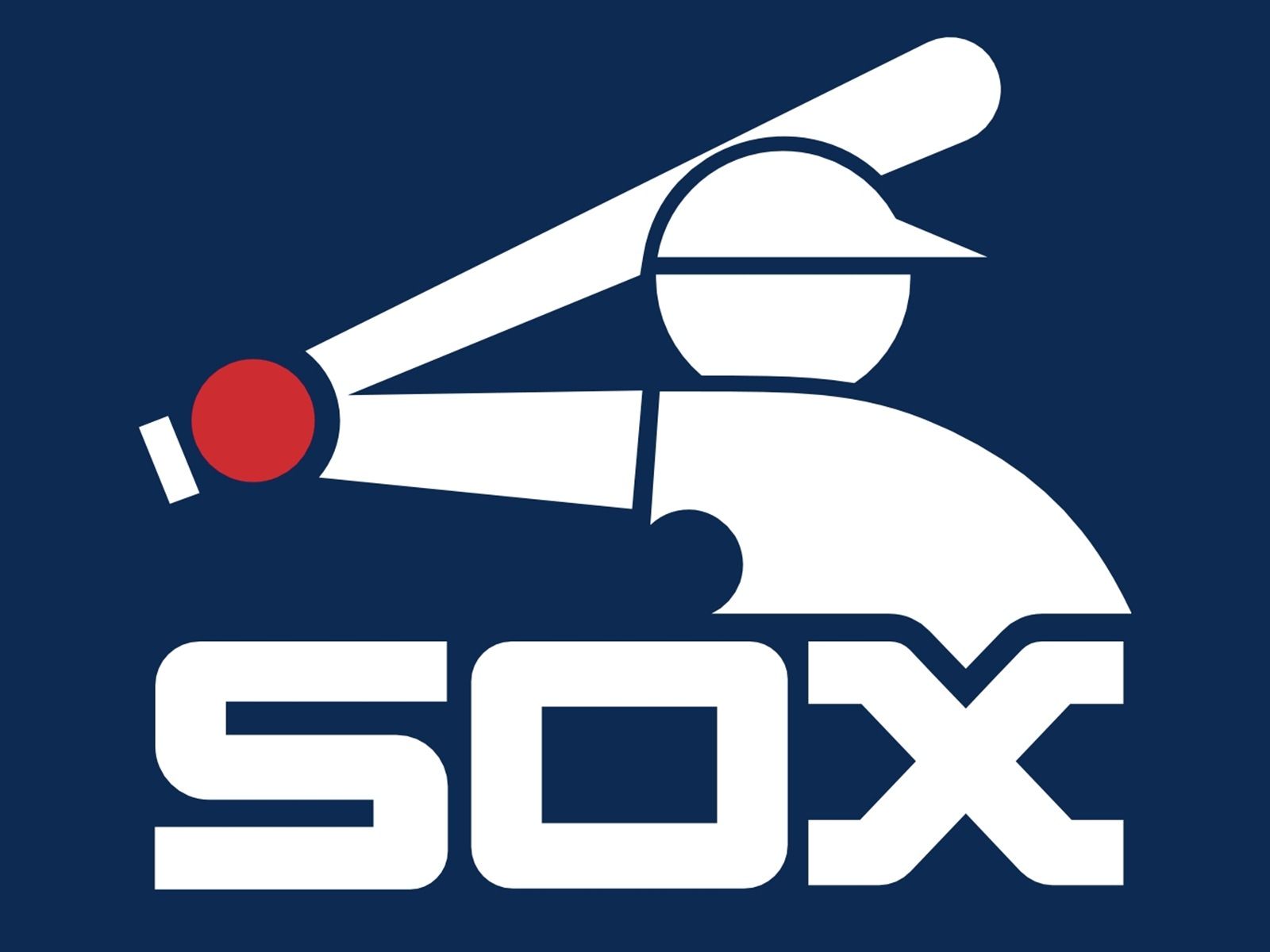 Embl White Sox - White Sox Retro Logo - 1766x1498 PNG Download
