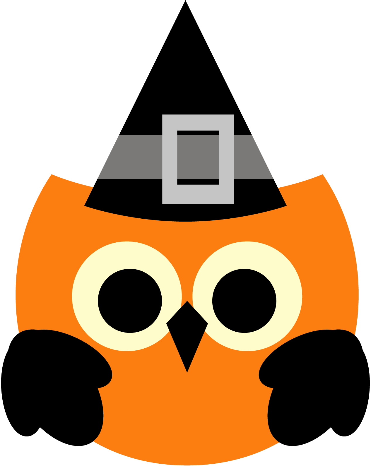 Owl halloween clipart freebie (free clip art graphic) | revidevi.