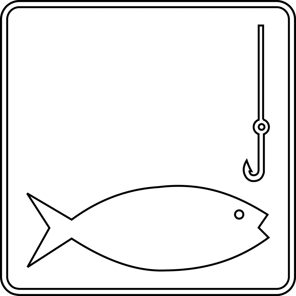 Free Fish Line Art, Download Free Fish Line Art png images, Free ClipArts  on Clipart Library