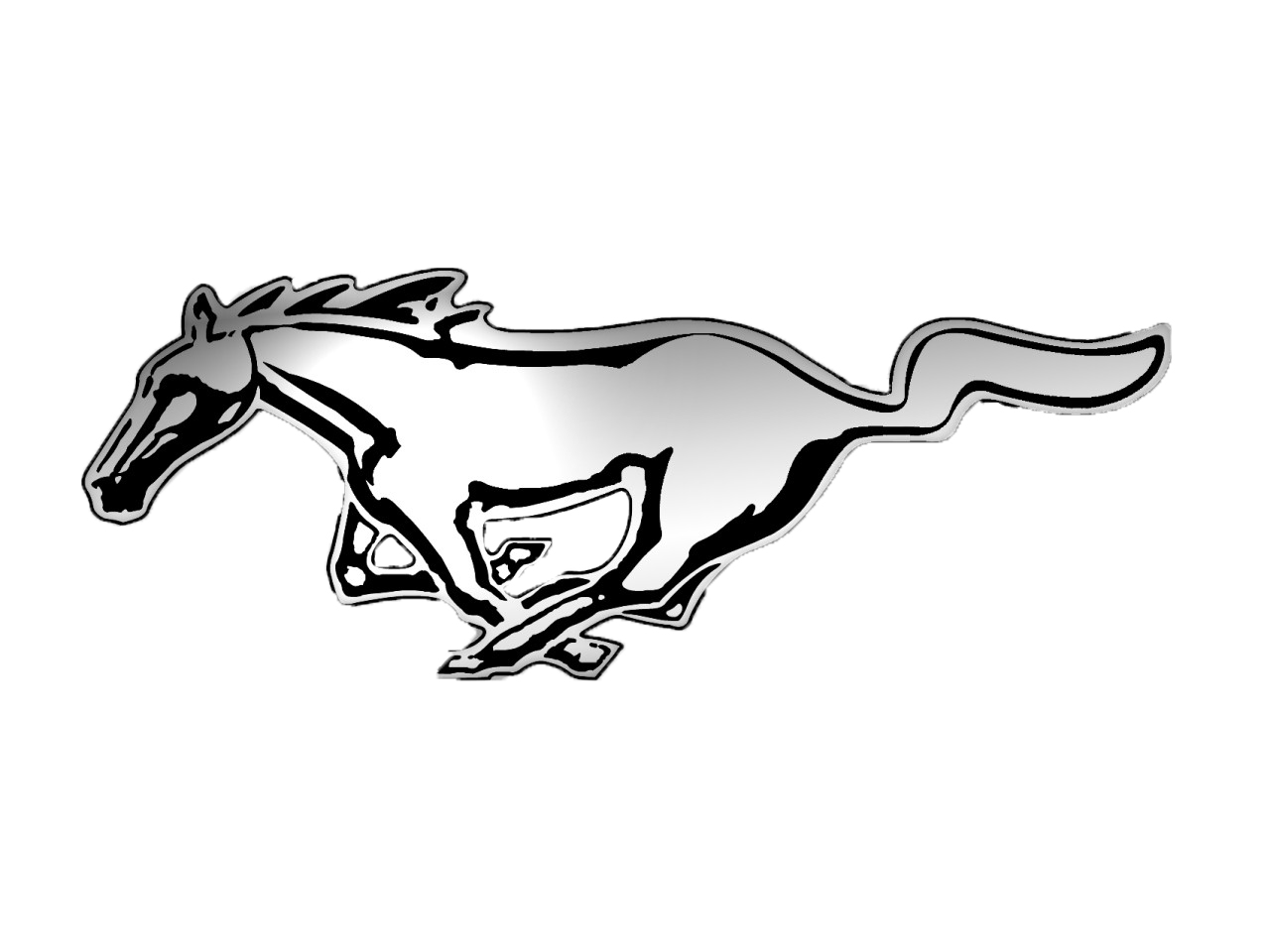 Ford Mustang Symbol Outline Images  Pictures - Becuo
