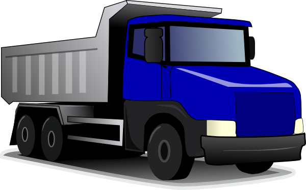 Construction Truck clip art - vector clip art online, royalty free 