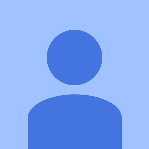 Blue silhouette icon of a person on light blue background, representing user profile or account placeholder.