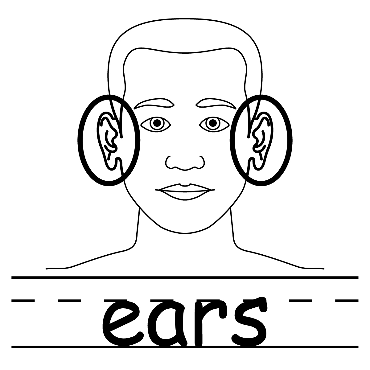 Two Ears Clip Art | Clipart library - Free Clipart Images