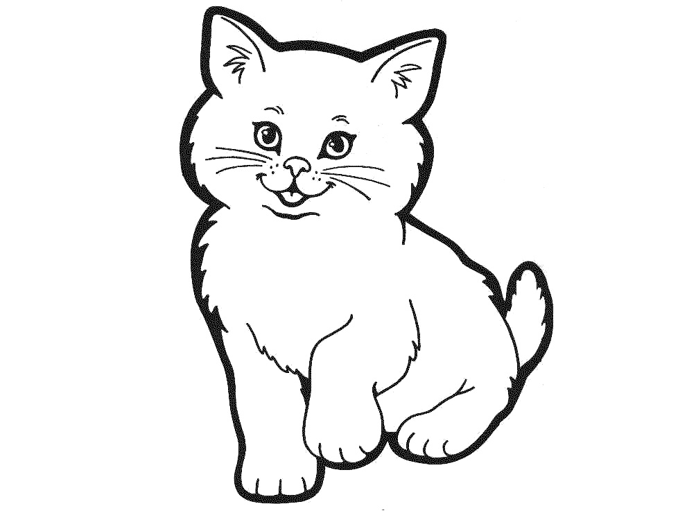 cat faces Colouring Pages (page 3)