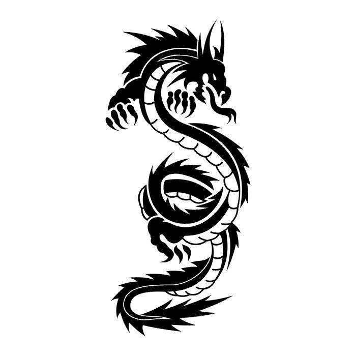 60 Simple Dragon Tattoos for Men [2024 Inspiration Guide] | Dragon tattoo  designs, Hand tattoos for guys, Dragon tattoos for men