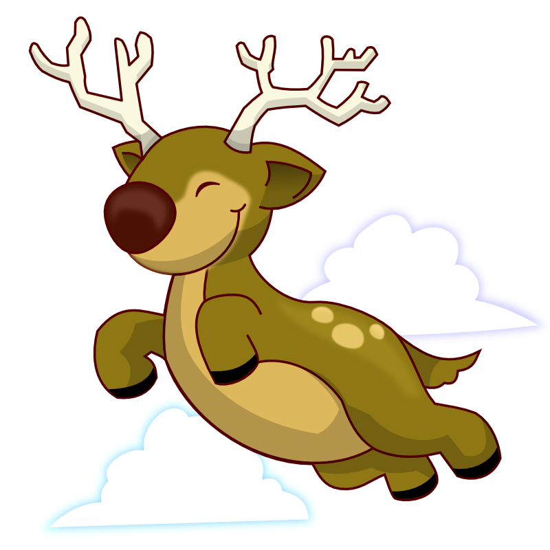 Christmas Reindeer Png Images  Pictures - Becuo