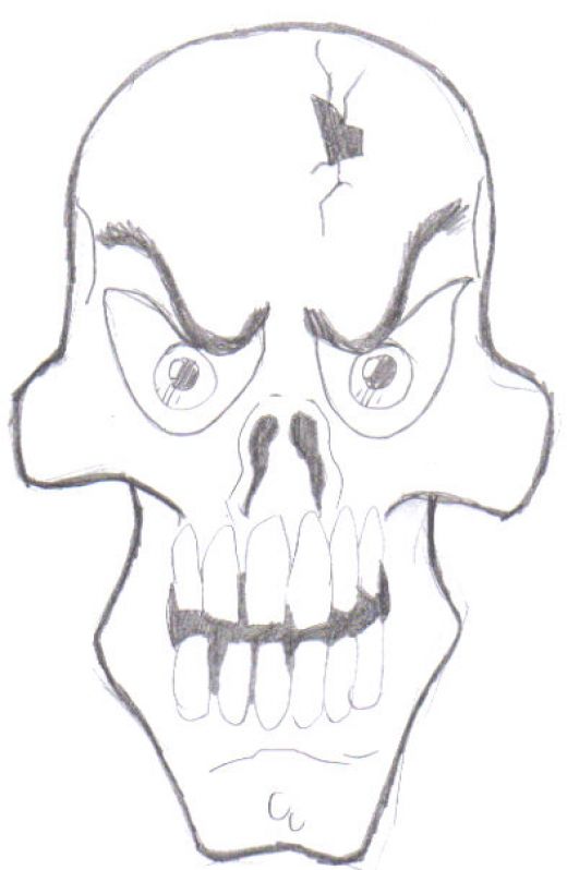 Free Easy Drawing Of Skulls, Download Free Easy Drawing Of Skulls png ...