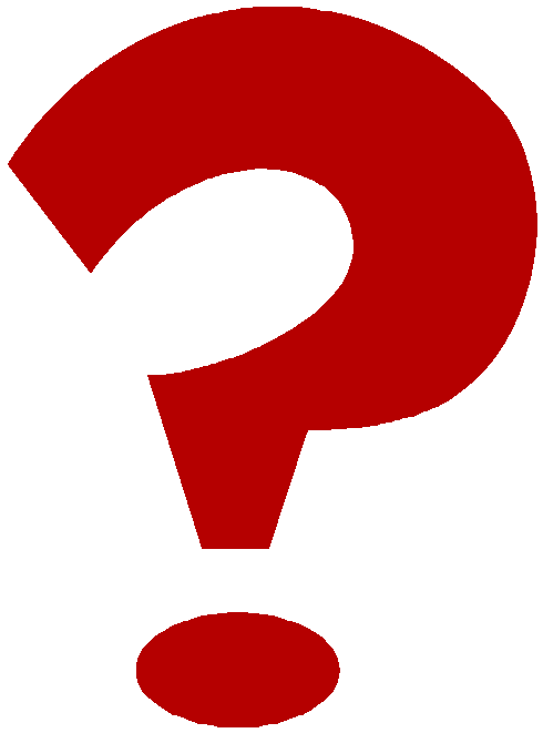 Big Red Question Mark - Clipart library