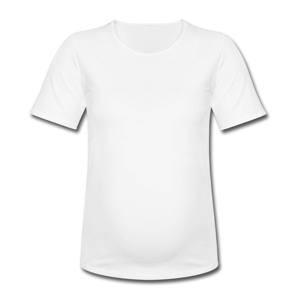 White Blank Tshirt Template