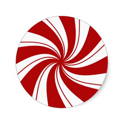 Free Printable Peppermint Candy Template