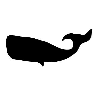 Avalisa Whale Silhouette - fawnforest