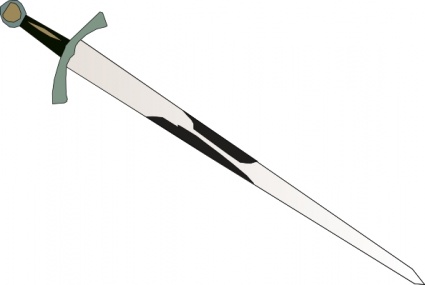 Black Grey Sword clip art - Download free Other vectors