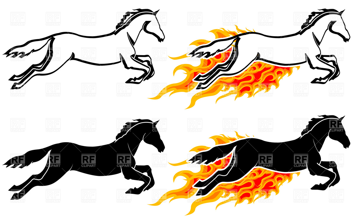 Running Horse Silhouette Vector | Clipart library - Free Clipart Images