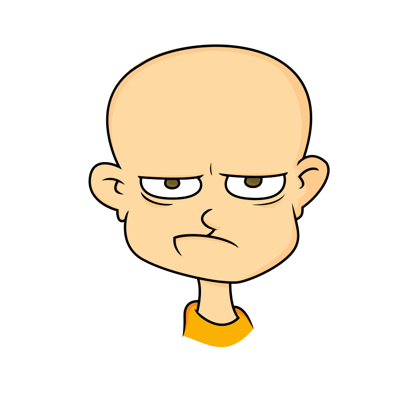 Free Serious Cartoon Face, Download Free Serious Cartoon Face png