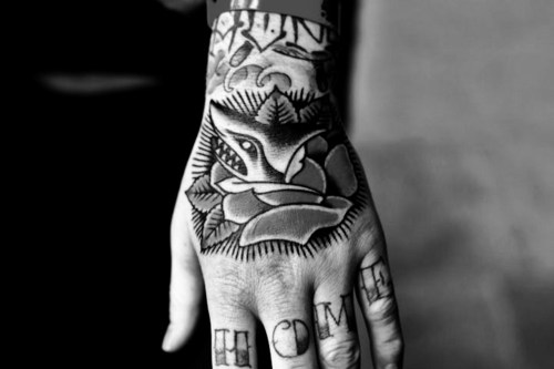 harry styles rose tattoo tumblr