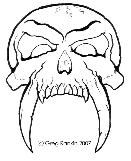 Cool Skull Art Drawing  Drawing Skill