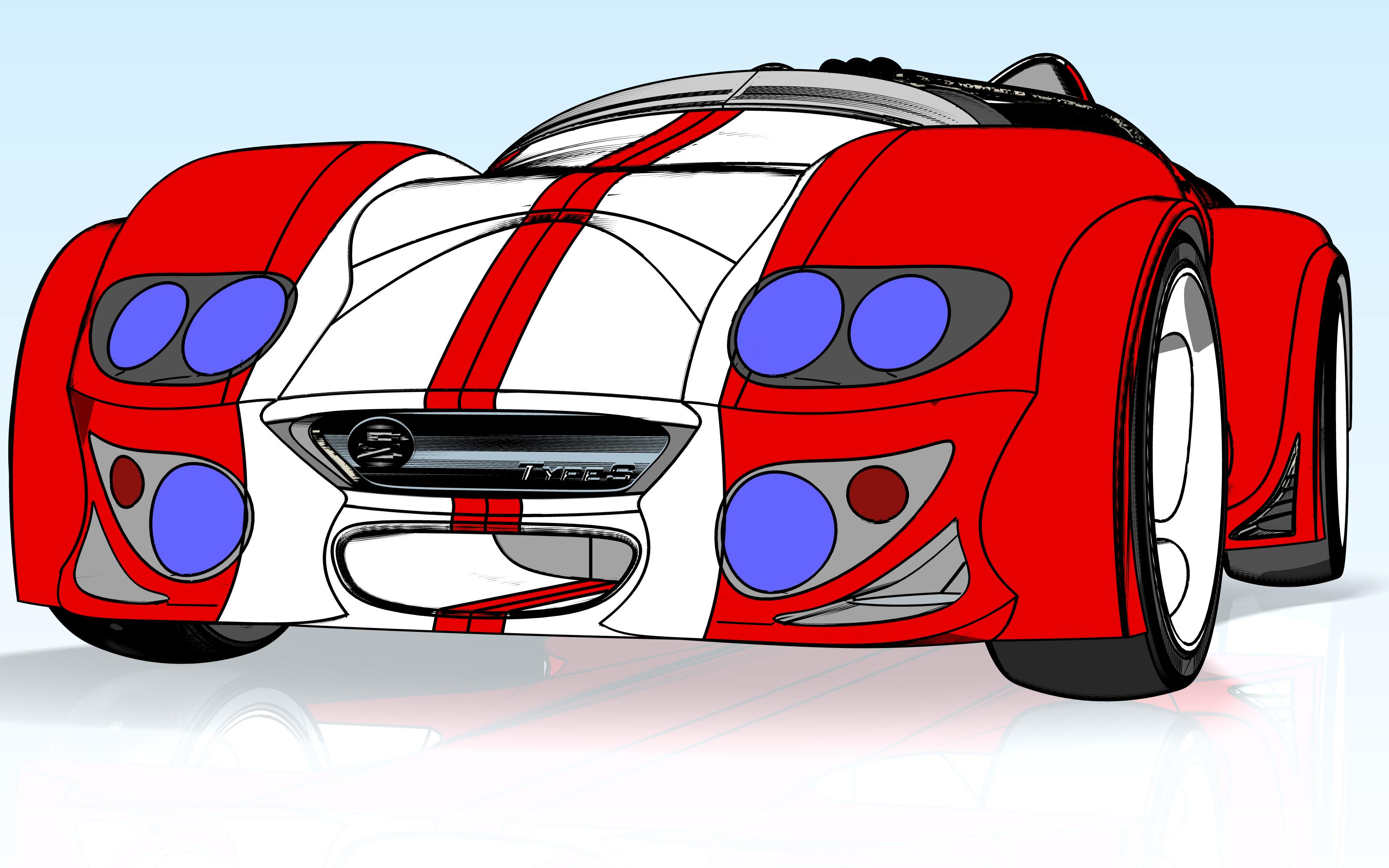 Race Car Cartoon Images - Clipart library