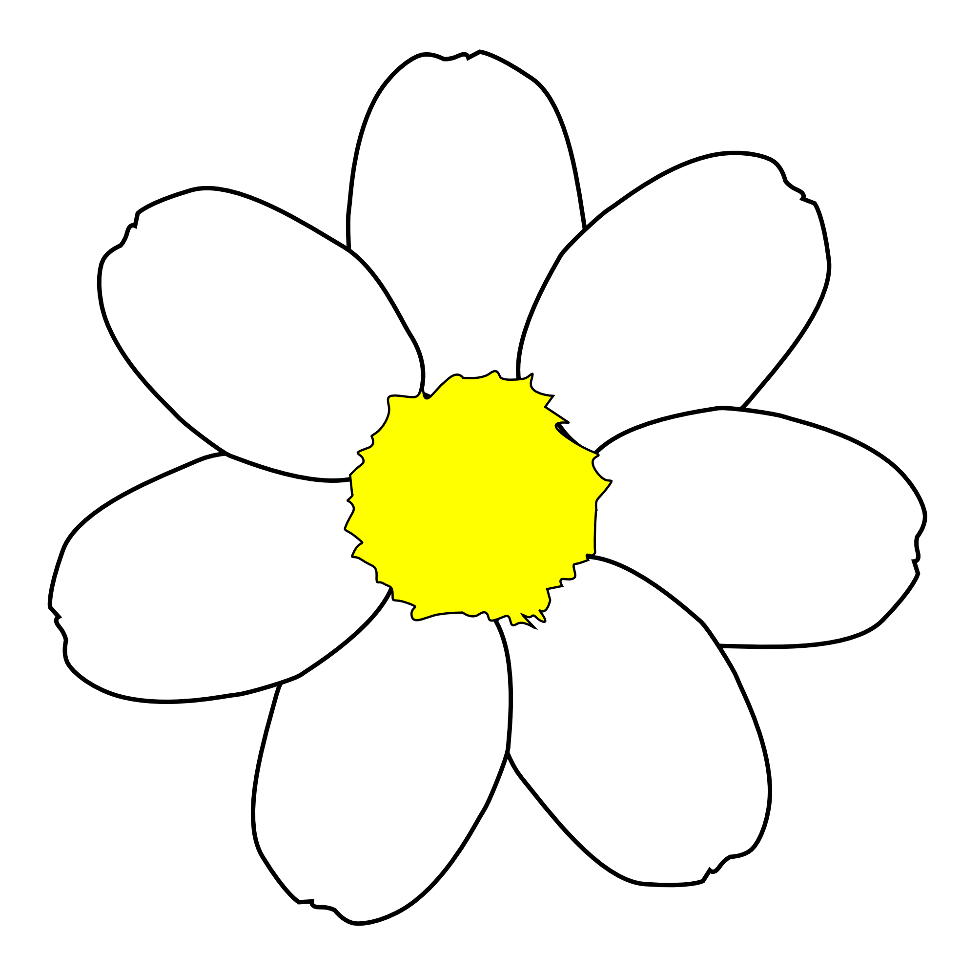 Explore the Delicate Beauty of Daisy Flower Outlines