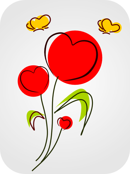 Flower 15 clip art - vector clip art online, royalty free  public 