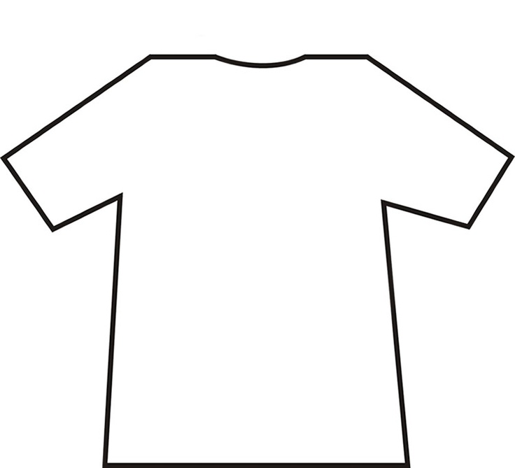 template blank black jersey