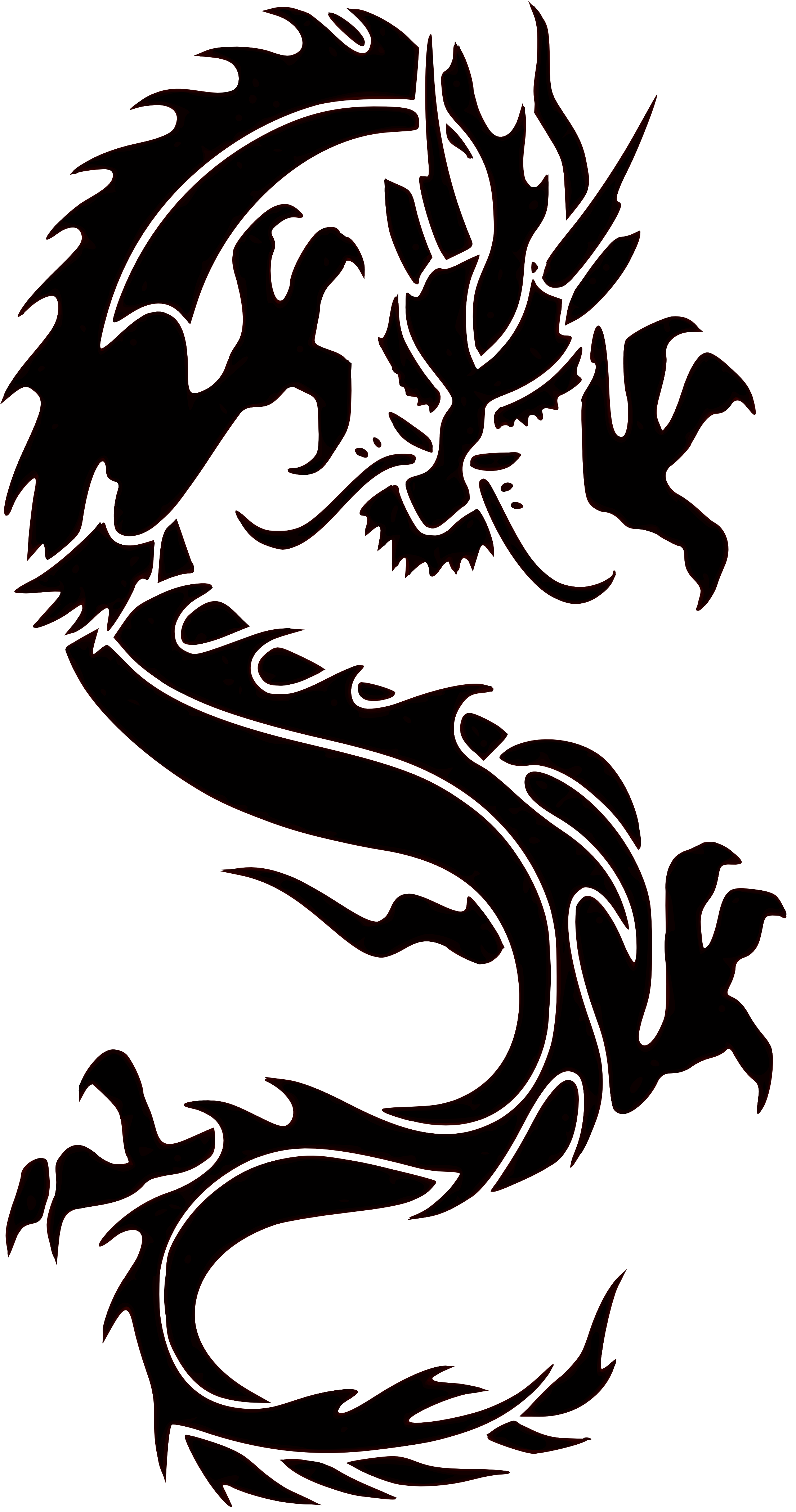 Chinese Dragon Wall Painting by pjhiggins1965 on Clipart library