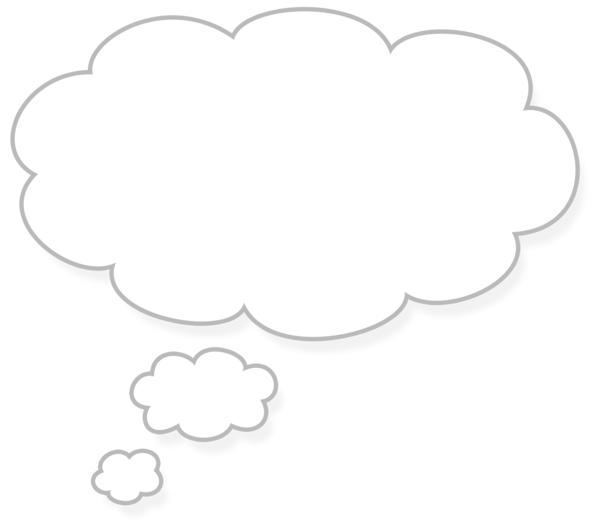 Thought Cloud | Free Images at Clipart library - vector clip art online 