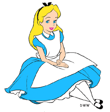 Alice in Wonderland Clipart