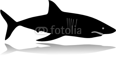 shark silhouette vector Stock image and royalty-free vector files 